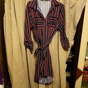 Simply styled by Sears Button Up Dress size large